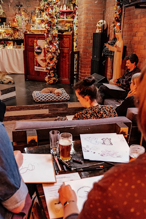 Dog Life Drawing - Bitsy's Emporium | Bitsy's Emporium of Awesome