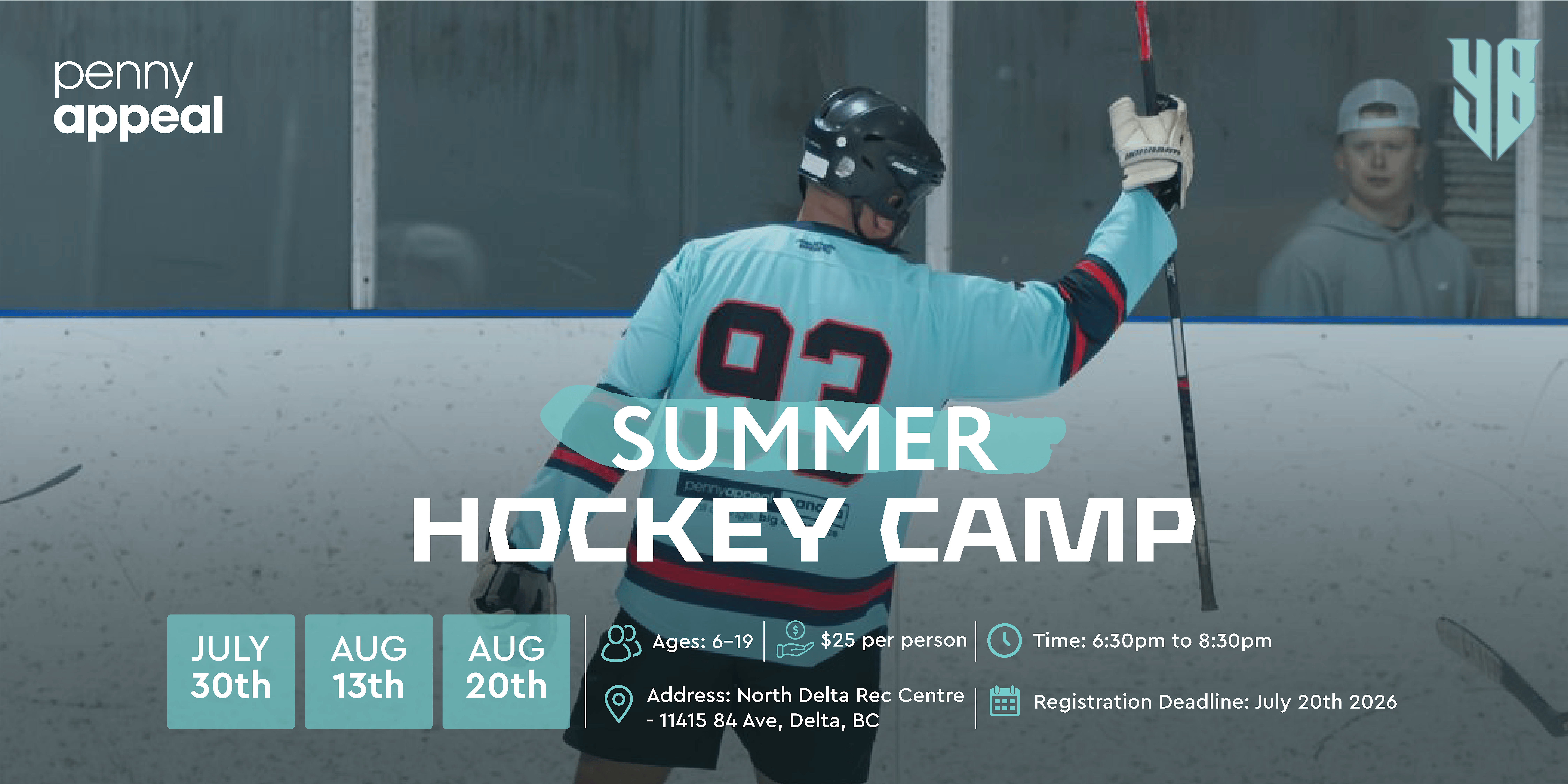 YB Summer Hockey Camp | North Delta Recreation Centre