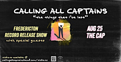 Calling All Captains Live In Fredericton | The Cap Fredericton