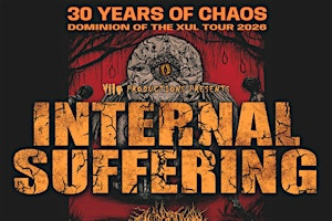 Vile Productions Presents: Internal Suffering 30 Years of Chaos | Brass Mug