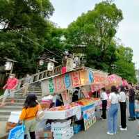 【大阪 中央区】高津神社の夏祭り✨the日本