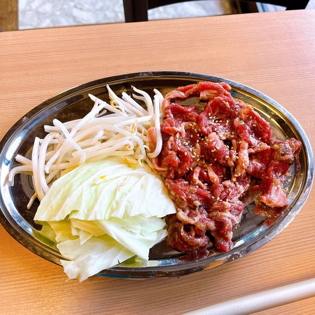 ジンギスカンが美味しい焼肉屋さん🥩