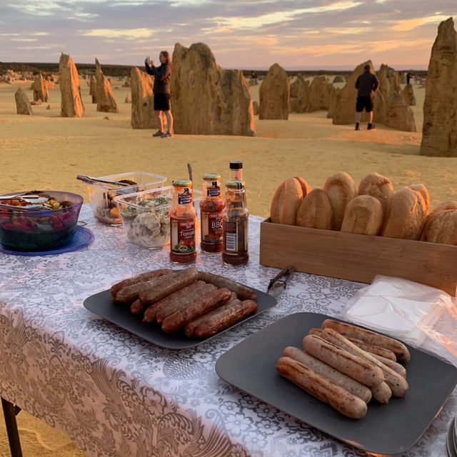 Sunset in the dunes + BBQ 🌅🇦🇺