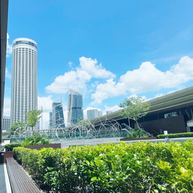 Chillaxing day at National Gallery SG