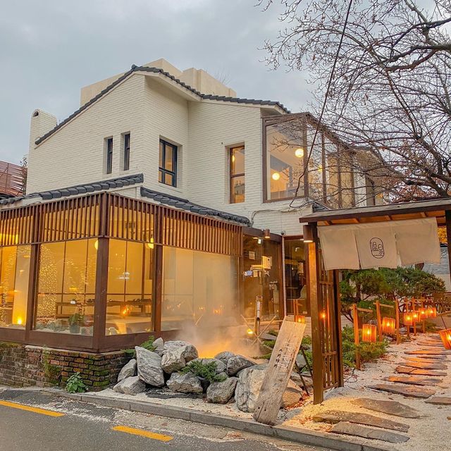 서울에서 일본여행 📍온천집 스키야키