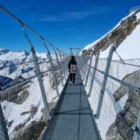 ski fun at Mount Titlis 