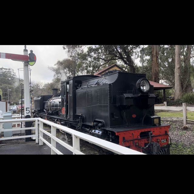墨爾本的蒸氣火車博物館