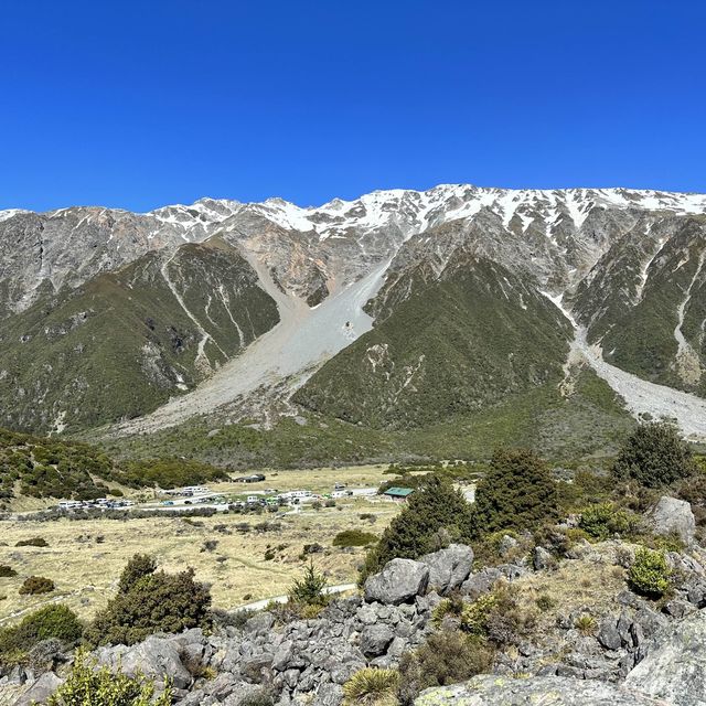 NZ Mt. Cook Hooker Valley Track