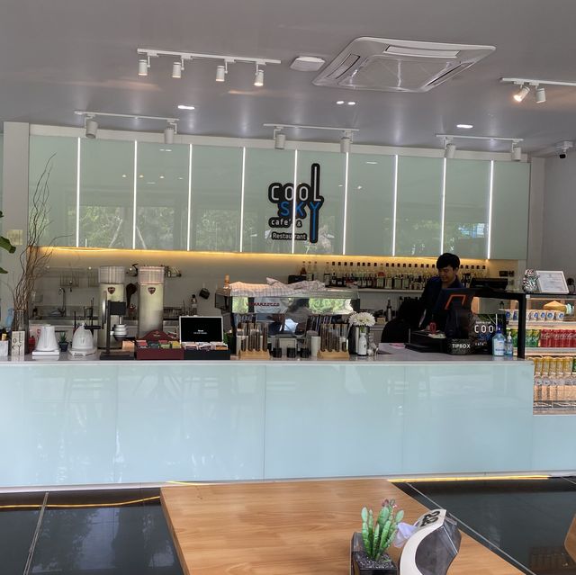 คาเฟ่สวนสวย Cool Sky Cafe