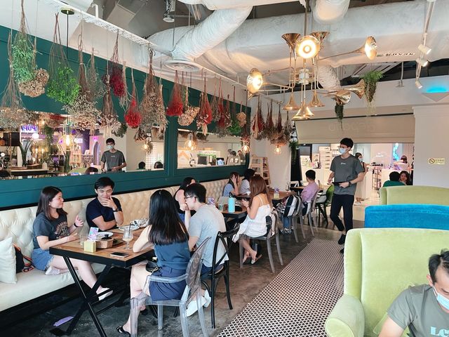Classy cafe for high tea at Plaza Singapura