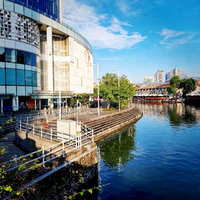 Historical Riverside Quay(Clarke Quay)