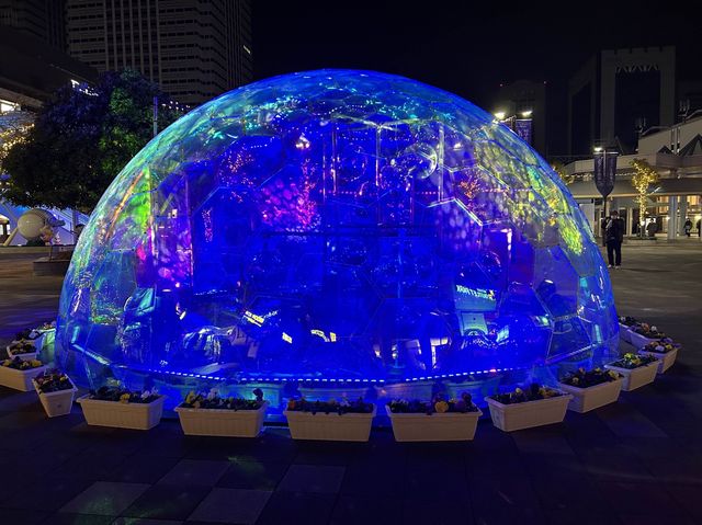 【海浜幕張】駅前のイルミネーション