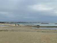 美麗的北谷公園日落海灘