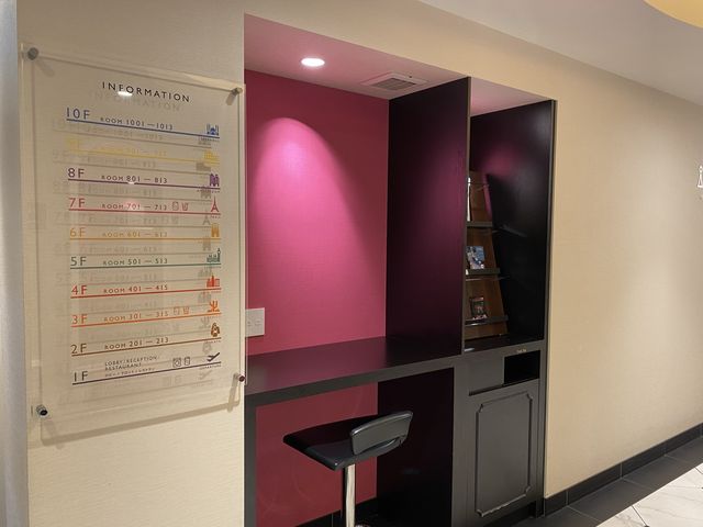 フロア毎に部屋のイメージが変わります。