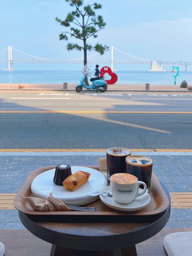 탁 트인 광안리 오션뷰, 에스프레소바 ☕️