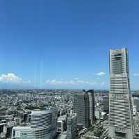 オークウッドスイーツ横浜のフロント階は無料展望台！