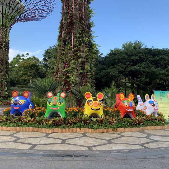 Mid-Autumn at Gardens by the bay