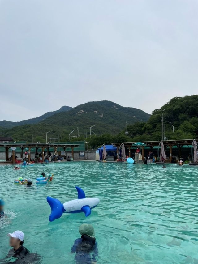 서울 근교 취사 가능 수영장💙 천연옥 워터파크