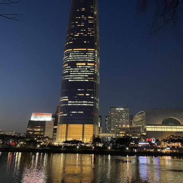 Amazing view of Lotte Tower