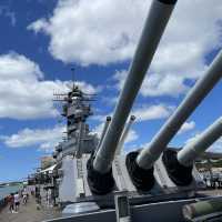 paying our respects at Pearl Harbour