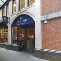 Oysters and sea food in London