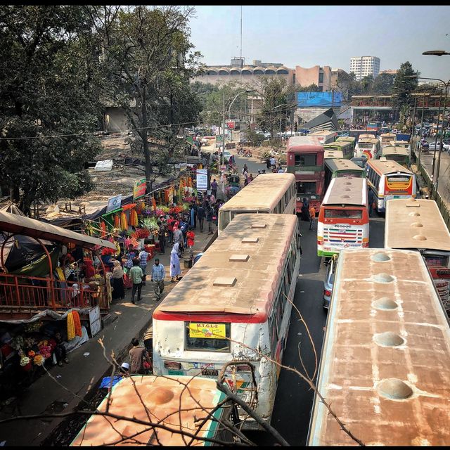 Dhaka street Markets.