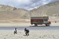 Magnetic Hill in leh ladakh india