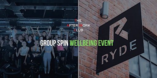 The After Work Club x RYDE Studios Manchester -Spin Class - Wellbeing Event | RYDE STUDIOS | MANCHESTER