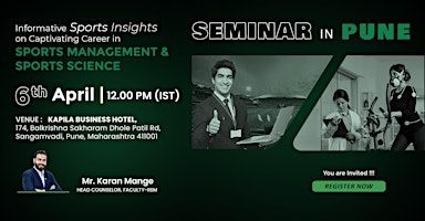 Seminar on Career Guidance in Sports Management & Sports Science! | Kapila Business Hotel