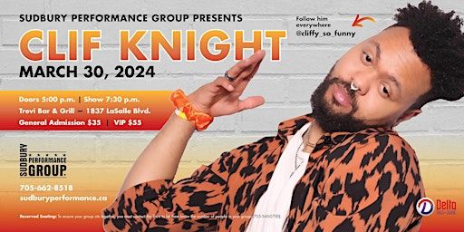 Stand Up Comedy with Clif Knight. | Trevi Bar & Grill