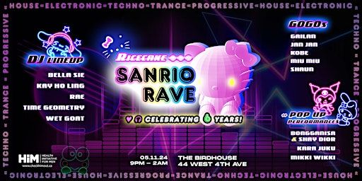 Birdhouse Rave SANRIO RAVE | The Birdhouse: Tickets, Dates & Itineraries | Trip.com