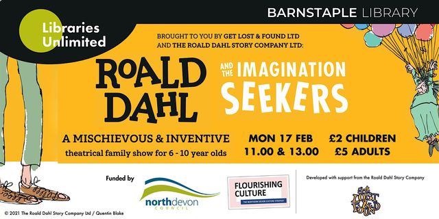 Roald Dahl and the Imagination Seekers | Barnstaple Library