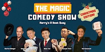 Magic Show - The Magic Comedy Show @ Boat Quay (Harry's) Christmas Edition! | Harry's Boat Quay