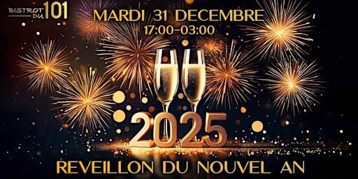Réveillon du Nouvel An | Restaurant du 101