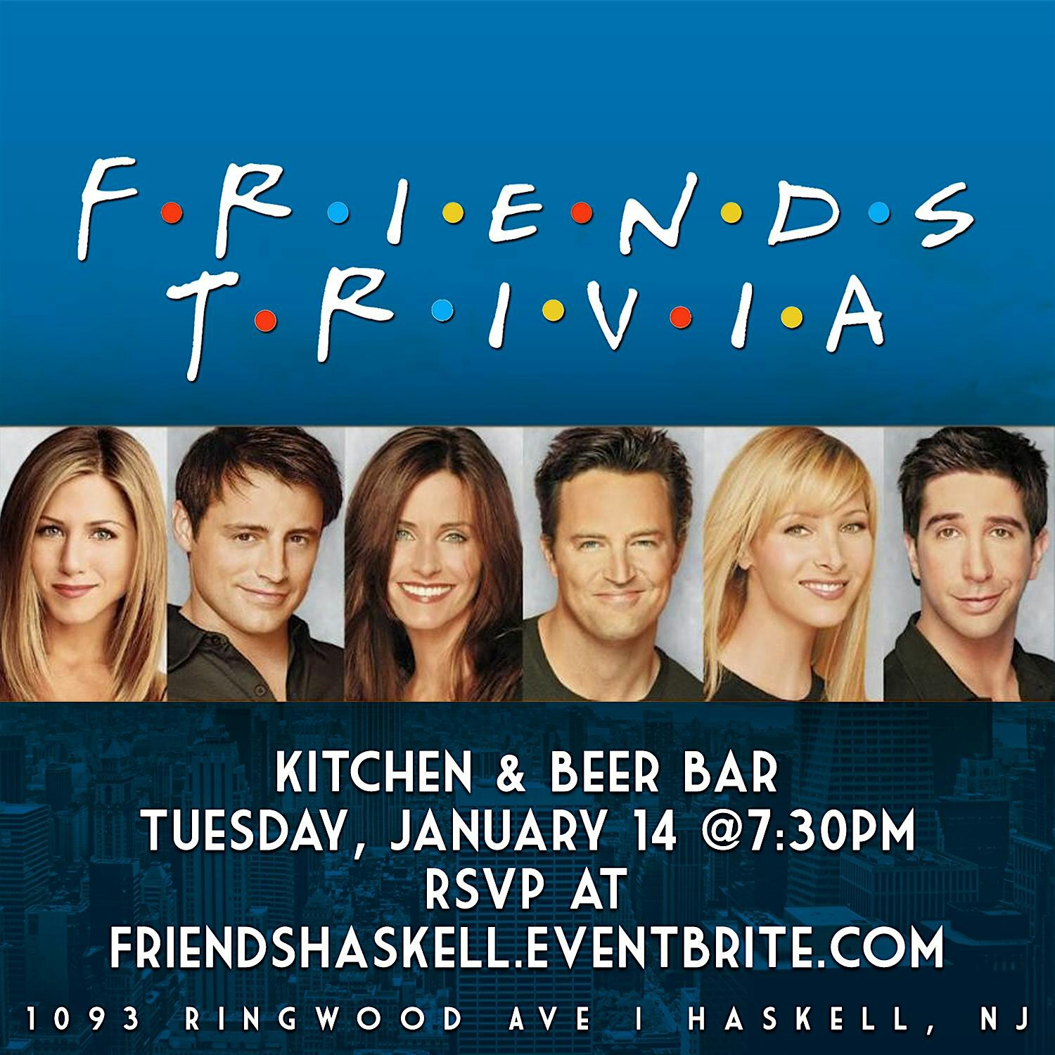 Friends Trivia | Kitchen and Beer Bar