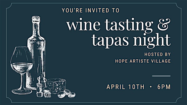 Wine Tasting & Tapas Night | 999 Main St