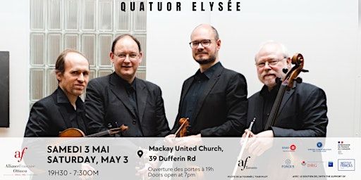 Quatuor Elysée | MacKay United Church