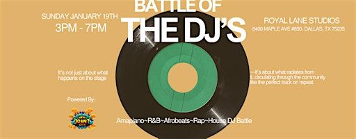 SPIN: Battle of the DJ's | Royal Lane Studios