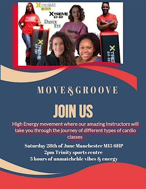 Move & Groove: High - Energy Event in Manchester | M15 6HP