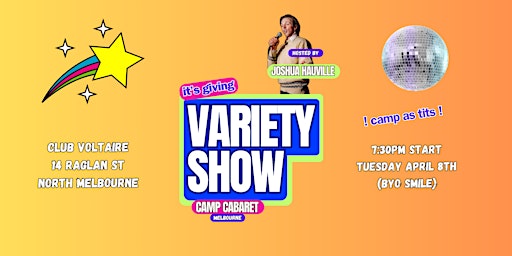 It's Giving Easter Extravaganza: Comedy Cabaret | Club Voltaire