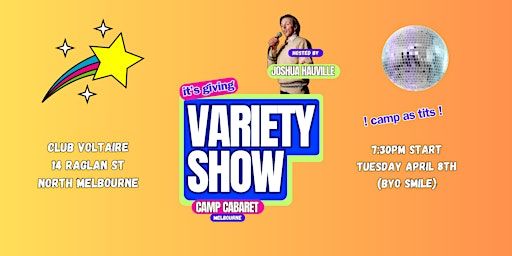 It's Giving Easter Extravaganza: Comedy Cabaret | Club Voltaire