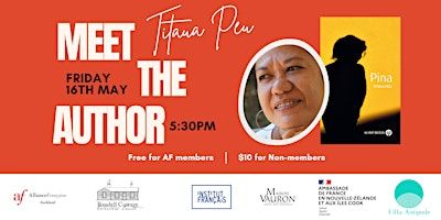 Meet the author - Titaua Peu | Alliance Française Auckland