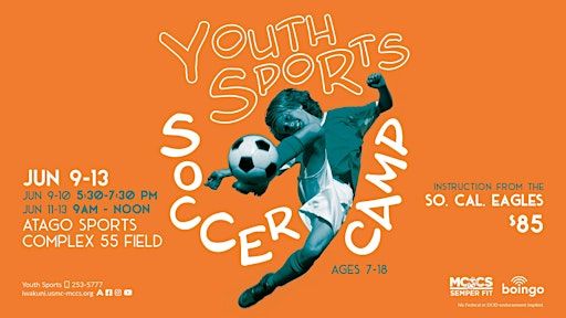 Youth Sports Summer Soccer Camp | Atago Sports Complex Gogo Field