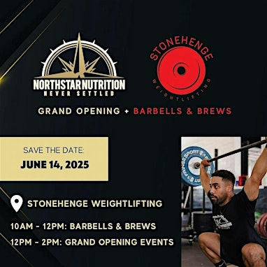 NorthStar Grand Opening + Barbells & Brews at Stonehenge Weightlifting | Stonehenge Weightlifting