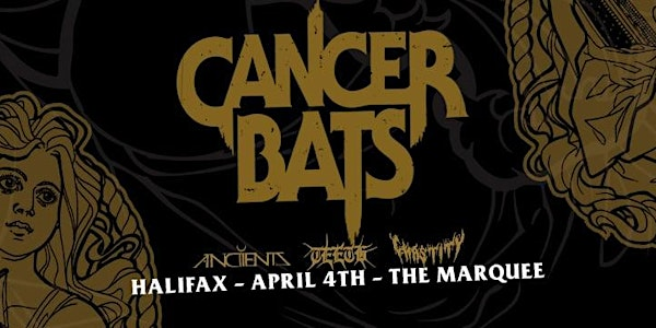 Cancer Bats Celebrating 20yrs of Birthing The Giant Live in Halifax | The Marquee Ballroom
