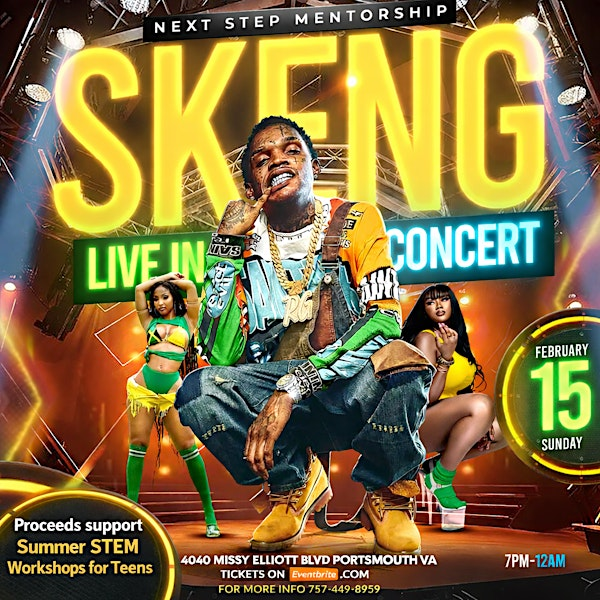 SKENG LIVE IN VA | Victory Events at Tower Auditorium, Missy Elliott Boulevard, Portsmouth, VA, USA