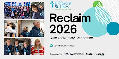 Reclaim 2026: DAYTIME Conference (Different Strokes 30th Anniversary) | Mercure Daventry Court Hotel