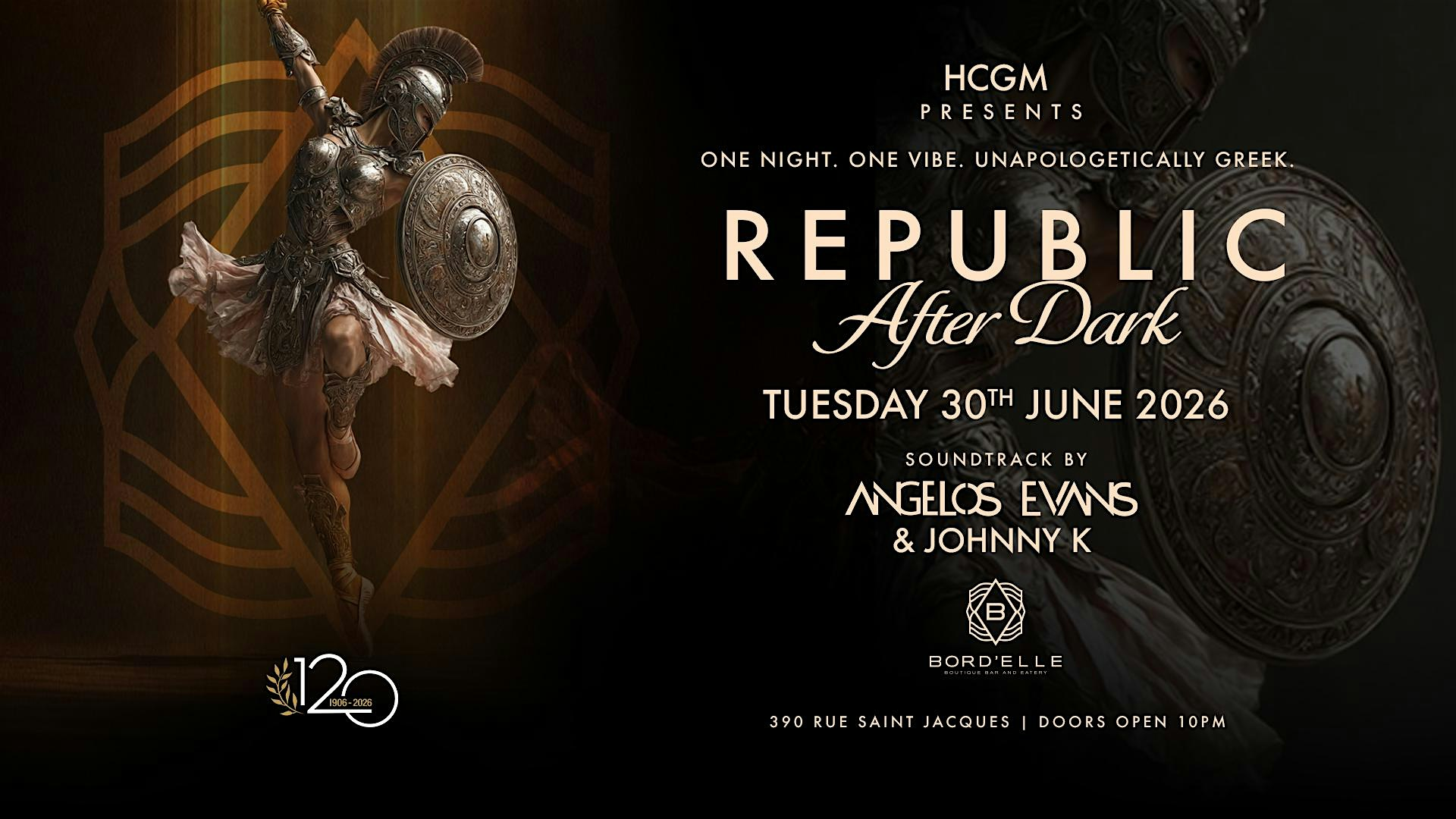 REPUBLIC|AFTER DARK: Montreal's Greek Summer Takeover | Bord'Elle Boutique Bar & Eatery
