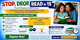 STOP.DROP.READ. IN 15. HIGH SCHOOL EDITION | Bedford Branch
