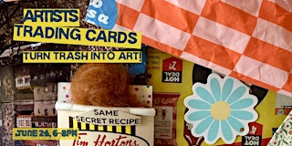 Artists Trading Cards: TRASH | Sparrow Artspace, 36 4 Street Northeast, Calgary, AB, Canada